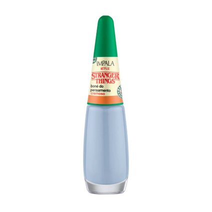 ESMALTE IMPALA STRANGER THINGS CREMOSO BONÉ DO PENSAMENTO 7,5 ML