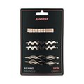 PASSADOR PARA CABELO METAL DOURADO 8 UNIDADES PANVEL ACESSÓRIOS COM 8 UNIDADES
