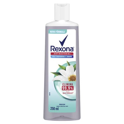 SABONETE LÍQUIDO REXONA ANTIBACTERIAL FRESH FRASCO 250ML