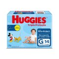 FRALDA HUGGIES TRIPLA PROTEÇÃO G - 14 FRALDAS