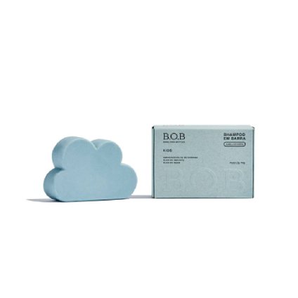 SHAMPOO VEGANO B.O.B EM BARRA KIDS 110G