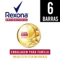 SABONETE EM BARRA REXONA ANTIBACTERIAL MULTIVITAMINAS 6 UNIDADES 84G CADA