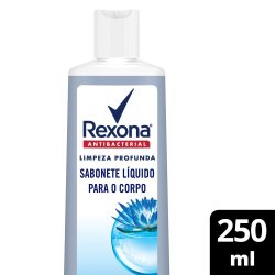 Sabonete Líquido Rexona Antibacterial Limpeza Profunda Frasco 250ml