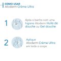 CREME ULTRA HIDRATAÇÃO CORPORAL BIODERMA ATODERM SENSORIAL E EFICAZ PELES NORMAIS E SECAS 200ML