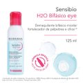 DEMAQUILANTE BIFÁSICO MICELAR BIODERMA SENSIBIO H2O EYE 125ML