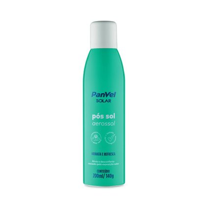 PÓS SOL AEROSOL PANVEL SOLAR HIDRATA E REFRESCA 200ML