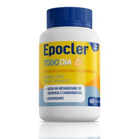 SUPLEMENTO ALIMENTAR EPOCLER TODO DIA 60 COMPRIMIDOS