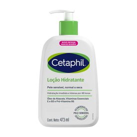 Loção Hidratante Corporal Cetaphil Para Pele Normal A Seca E Sensível 473Ml