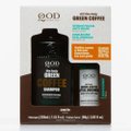 KIT QOD CAFÉ VERDE SHAMPOO 220ML + SERUM FACIAL C/ ÁCIDO HIALURÔNICO 60G