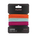 ELÁSTICO PARA CABELO LARANJA AZUL E ROSA PANVEL ACESSÓRIOS COLEÇÃO DREAMS