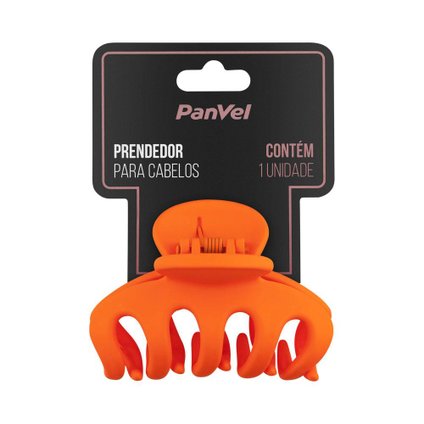 PIRANHA PARA CABELO LARANJA FOSCO PANVEL ACESSÓRIOS COLEÇÃO DREAMS