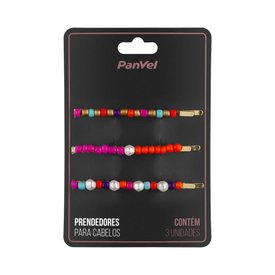 PASSADOR PARA CABELO MIÇANGAS COLORIDAS PANVEL ACESSÓRIOS COLEÇÃO DREAMS