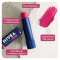 HIDRATANTE LABIAL NIVEA HIDRA COLOR FPS30 2 EM 1 ROSA PINK 4,8G