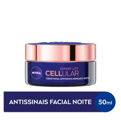 Creme Facial Antissinais Avançado Nivea Cellular Expert Lift Noite 50ml