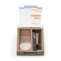 PALETA PARA SOBRANCELHA DUO SOFT BROWN PANVEL MAKE UP