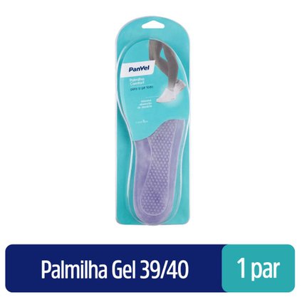 PALMILHA COMFORT GEL PANVEL. TAMANHO 39/40
