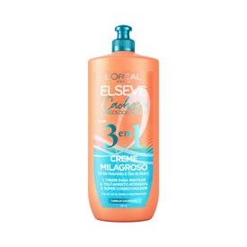 CREME MILAGROSO 3 EM 1 L'ORÉAL PARIS ELSEVE CACHOS LONGOS DOS SONHOS 500ML