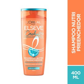 SHAMPOO NUTRI PREENCHEDOR L'ORÉAL PARIS ELSEVE CACHOS LONGOS DOS SONHOS 400ML