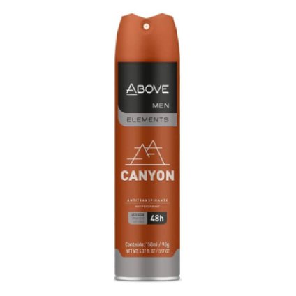 DESODORANTE AEROSSOL ABOVE ELEMENTS CANYON 150ML