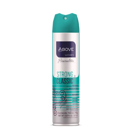 DESODORANTE AEROSSOL ABOVE PERSONALITIES STRONG  CLASSIC 150ML