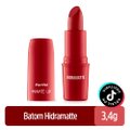 BATOM HIDRAMATTE VERMELHO AMOR PANVEL MAKE UP 3,4G