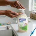 SABONETE LÍQUIDO PARA BEBÊ PROTEX BABY GLICERINA NATURAL 400ML