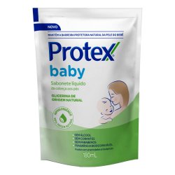 Sabonete Líquido Para Bebê Protex Baby Glicerina Natural 180ml