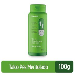 Talco Para Pés Panvel Mentolado 100g