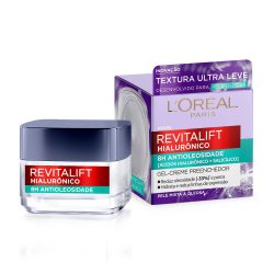 Gel Creme Hidratante Antioleosidade L'oréal Paris Revitalift Hialurônico 49g