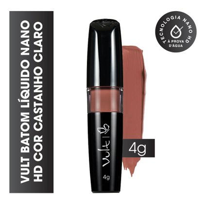 VULT BATOM LIQUIDO MATTE NANO HD CASTANHO CLARO 5ML