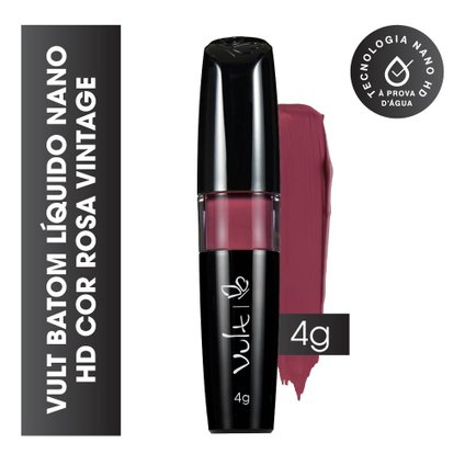 VULT BATOM LIQUIDO MATTE NANO HD ROSA VINTAGE 5ML
