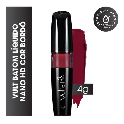 VULT BATOM LIQUIDO MATTE NANO HD BORDO 5ML