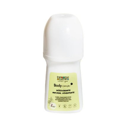 DESODORANTE HIDRATANTE TWOONE ONETWO ALECRIM E HORTELÃ NATURAL VEGANA 40G