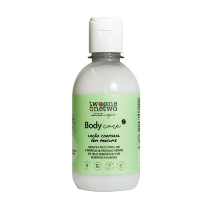 LOÇÃO CORPORAL TWOONE ONETWO NATURAL SEM PERFUME CAMOMILA VEGANA 60G