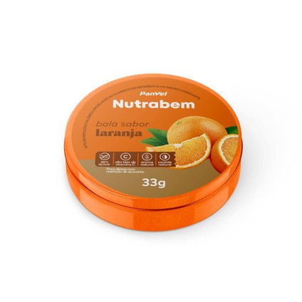BALA LARANJA PANVEL NUTRABEM 33G