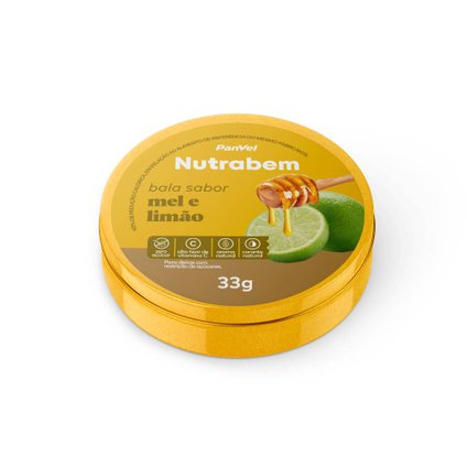 BALA MEL E LIMÃO PANVEL NUTRABEM 33G