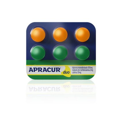 APRACUR DUO 6 COMPRIMIDOS AVULSOS