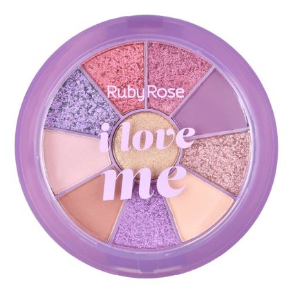 PALETA DE SOMBRAS RUBY ROSE I LOVE ME