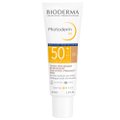 PROTEÇÃO SOLAR COM COR + AÇÃO CLAREADORA - BIODERMA PHOTODERM M FPS 50+ PELE MORENA 40ML