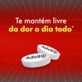 ADVIL 12H ANALGÉSICO COM IBUPROFENO 600MG ALÍVIO DA DOR MUSCULAR 12 COMPRIMIDOS