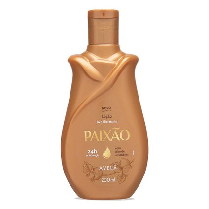 LOÇÃO HIDRATANTE PAIXÃO AVELÃ 200ML