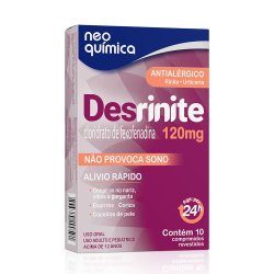 Desrinite 120mg 10 Comprimidos