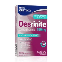 Desrinite 180mg 10 Comprimidos