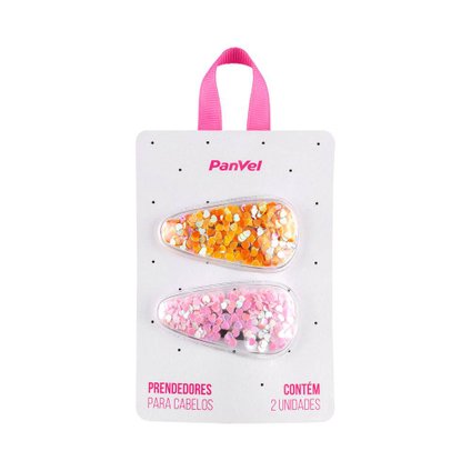 TIC TAC PARA CABELO GLITTER COLEÇÃO INFANTIL PANVEL ACESSÓRIOS