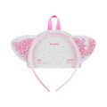 TIARA PARA CABELO GATINHO GLITTER COLEÇÃO INFANTIL PANVEL ACESSÓRIOS