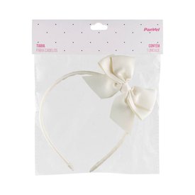 TIARA PARA CABELO MANTEIGA LAÇO COLEÇÃO INFANTIL PANVEL ACESSÓRIOS