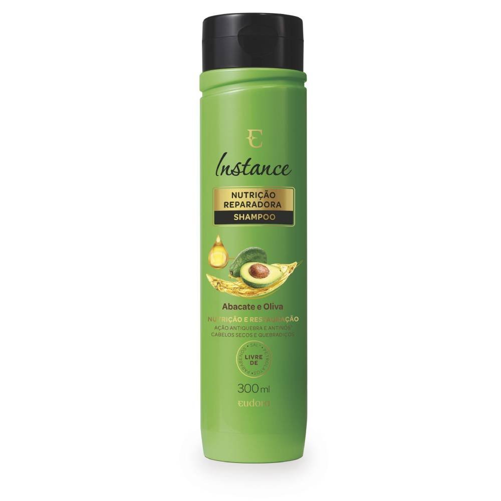 Shampoo Eudora Instance Abacate E Oliva 300ml