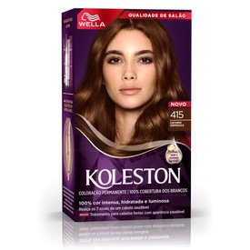 TINTURA KOLESTON CASTANHO CREPÚSCULO 415 COLEÇÃO NOITES ILUMINADAS POR IVETE SANGALO