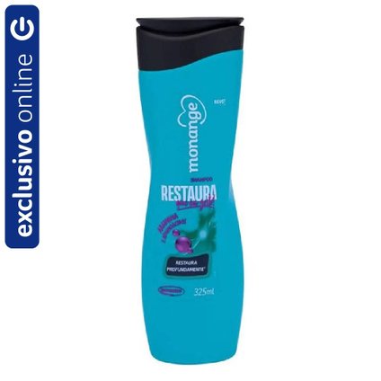 SHAMPOO MONANGE RESTAURA QUE GOSTO 325ML