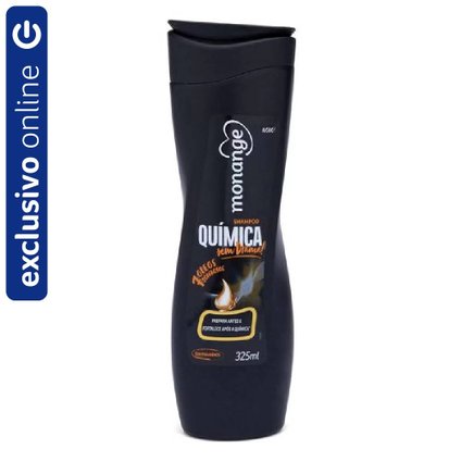 SHAMPOO MONANGE QUÍMICA SEM DRAMA 325ML
